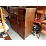 A good quality marble topped sideboard with carved detailing, approximately 155 cm x 150 cm x 55 cm.