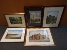 A collection of pictures by local artist John Platts, varying image sizes.