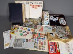 Philately - A collection of UK, Commonwealth and foreign stamps, loose and in albums.