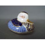 Royal Crown Derby - a Royal Crown Derby duck