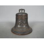 A cast iron, novelty money bank, 1926 Sesqui-Centennial Exposition, in the form of the Liberty Bell,