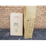 Unused Retail Stock - A box of two oak 'Manhattan' chairs by International Furniture UK Ltd and a