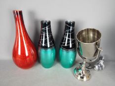 Unused Retail Stock - Three vases ;
