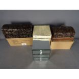 Unused Retail Stock - Three jewellery boxes ;