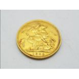 Numismatology - a 1902 gold sovereign
