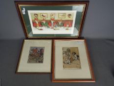 A small collection of hunting related prints including works after, Harry B Neilson,