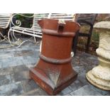 A Victorian chimney pot,