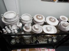 A quantity of Noritake Progression tableware # 9044 and similar, approximately 60 pieces.