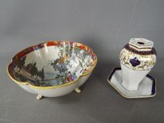 Two pieces of Noritake china