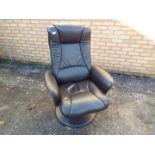 A modern swivel chair