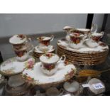 Royal Albert - Approximately 80 pieces of Royal Albert Old Country Roses to include cups,