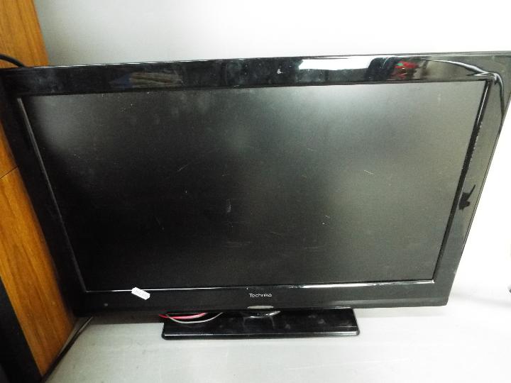 Lot to include a micro stereo system, Technika 22" flatscreen television / monitor, - Image 4 of 4