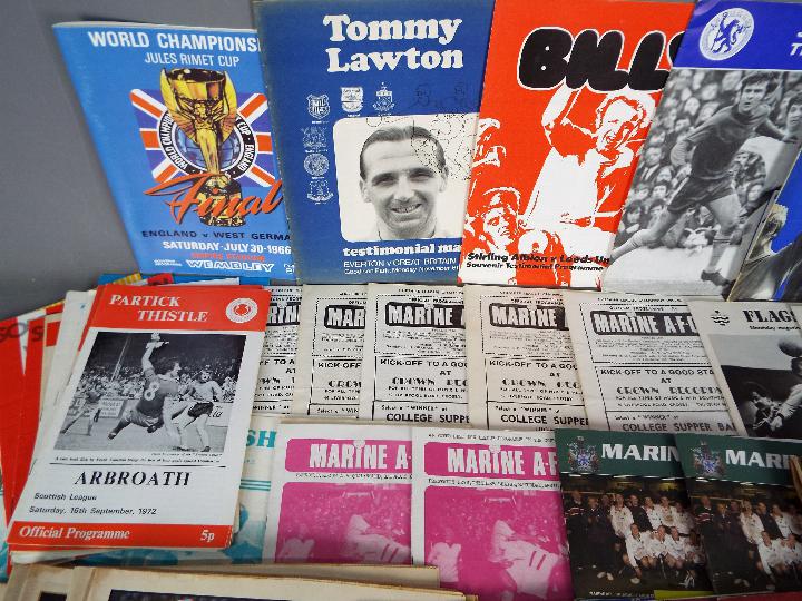 A collection of football programmes, predominantly English clubs c. - Image 3 of 6