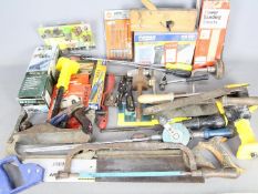 A quantity of various hand tools and similar.