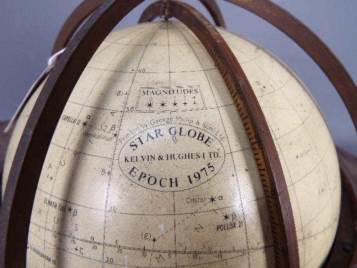 Kelvin & Hughes Ltd 'Star Globe Epoch 1975' printed by George Philip & Son Ltd, - Image 3 of 4