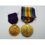 A World War One (WW1 / WWI) Victory Medal,