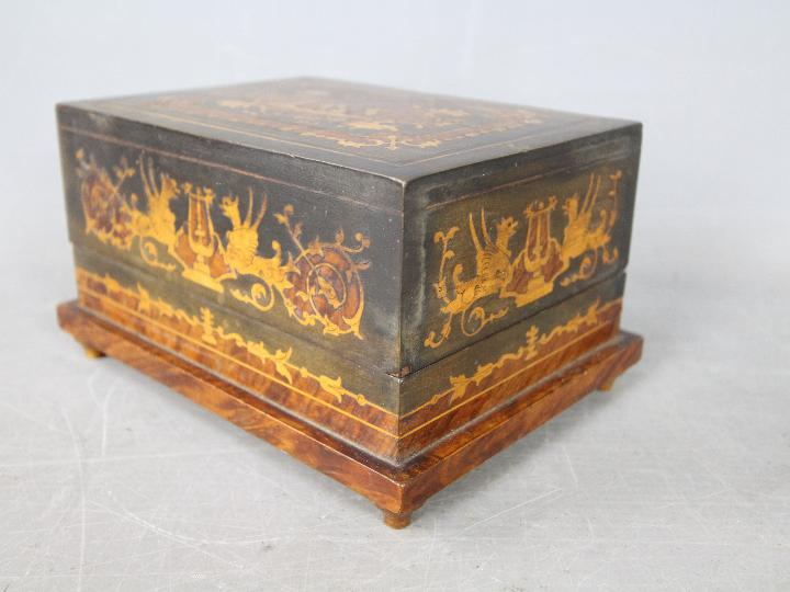 An inlaid box, - Image 2 of 4