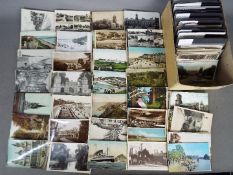 In excess of 400 mainly earlier period UK postcards to include a Lancashire connection in sleeves