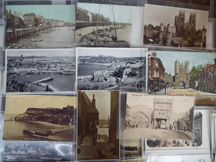 In excess of 400 mainly early period UK topographical postcards with real photos and animated - Image 6 of 6