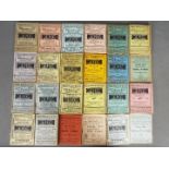 A small collection of bus and railway timetables for Bury and District and Bolton and district,