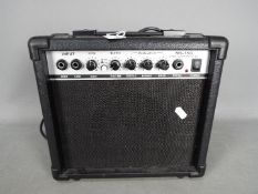 A MS-15G 15 Watt practice amplifier.