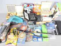 Various tools to include a Black & Decker planer, electric nailer / stapler,
