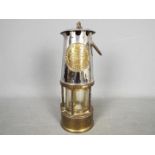 The Protector Lamp & Lighting Co Ltd, Type 6 safety lamp, approximately 23 cm (h).