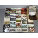 In excess of 500 mainly earlier period UK postcards to include East Anglia, Sussex, Derbyshire,