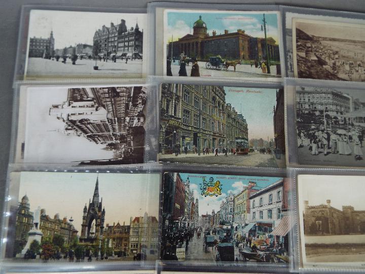 In excess of 400 mainly early period UK topographical postcards with real photos and animated - Image 3 of 6