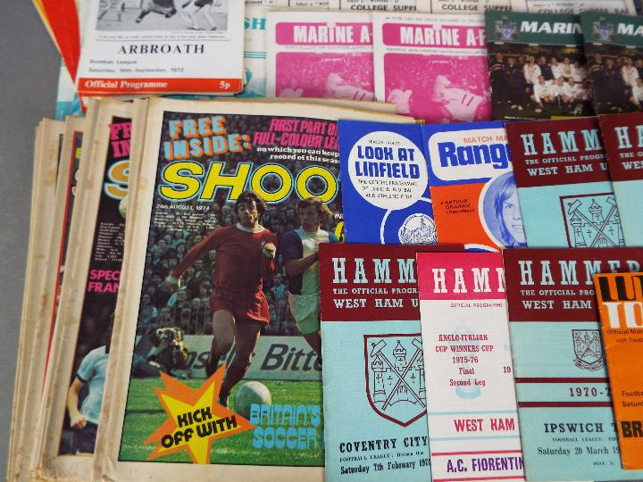 A collection of football programmes, predominantly English clubs c. - Image 2 of 6