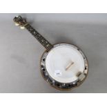George Formby - A vintage banjolele - ukelele, model E,