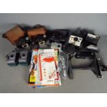 Photography - A collection of cameras to include Polaroid, Kodak, Chinon and other.