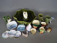 A mixed lot of ceramics to include Sylvac, Royal Doulton, Coalport, Royal Copenhagen and similar,