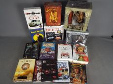 A collection of DVD's including the Collector's DVD Gift Set for The Lord of the Rings The Two