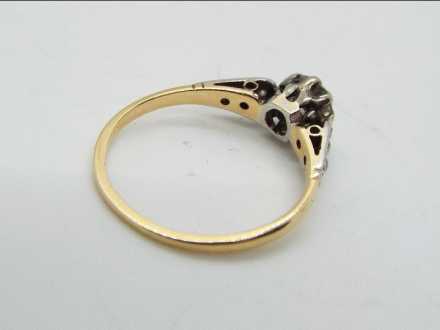 18 ct gold - a 18 ct gold 0. - Image 3 of 4