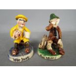 Runnaford Pottery - Two Will Young 'Widecombe Fair' figures comprising Peter Davey,