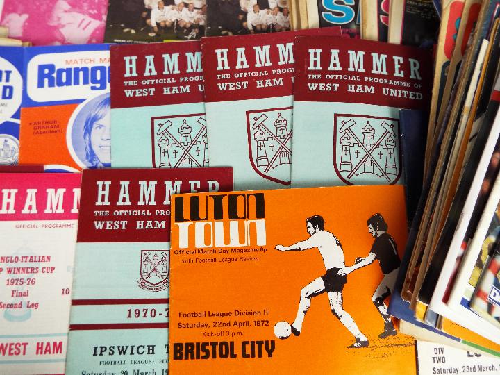 A collection of football programmes, predominantly English clubs c. - Image 4 of 6