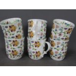 Minton - six Minton Haddon Hall mugs