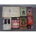 A small collection of vintage booklets and publications relating to conjuring and similar to