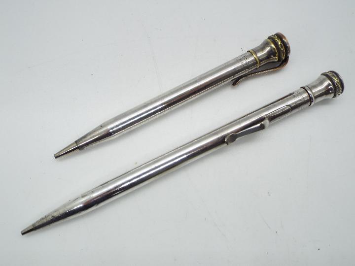 Two silver plated pencils - Image 2 of 4