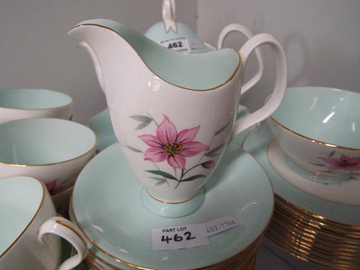 Royal Albert - An 'Elfin' pattern tea service comprising, teapot, sugar bowl, cream jug, - Image 2 of 3