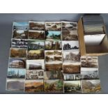 In excess of 500 early-mid period postcards of Scotland and Wales to include real photos and street