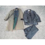 A pair of leather trousers (36" waist),