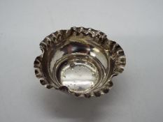 A silver salt, Chester hallmark 1898,