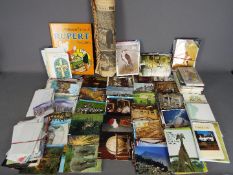 Lot to include postcards, greetings card