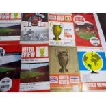 Football - a collection of 24 matchday programmes, ca 1960s,