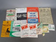 Football Programmes & Tickets.