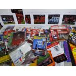 Football - a large collection of memorabilia to include match tickets,