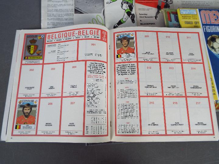 Lot to include a complete Italia 90 World Cup sticker album (Yugoslavian issue), taped, - Image 6 of 6