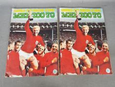 Football Sticker Albums. Two identical albums. FKS Mexico 70 World Cup albums.